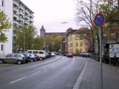 Blick zur Burg von Norden