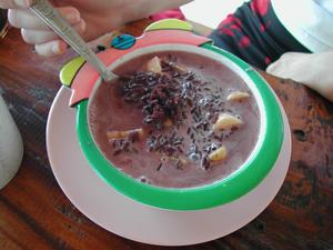 Black Rice Pudding
