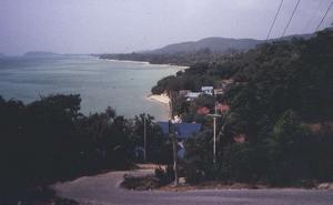 Stra�e nach Hat Rin
